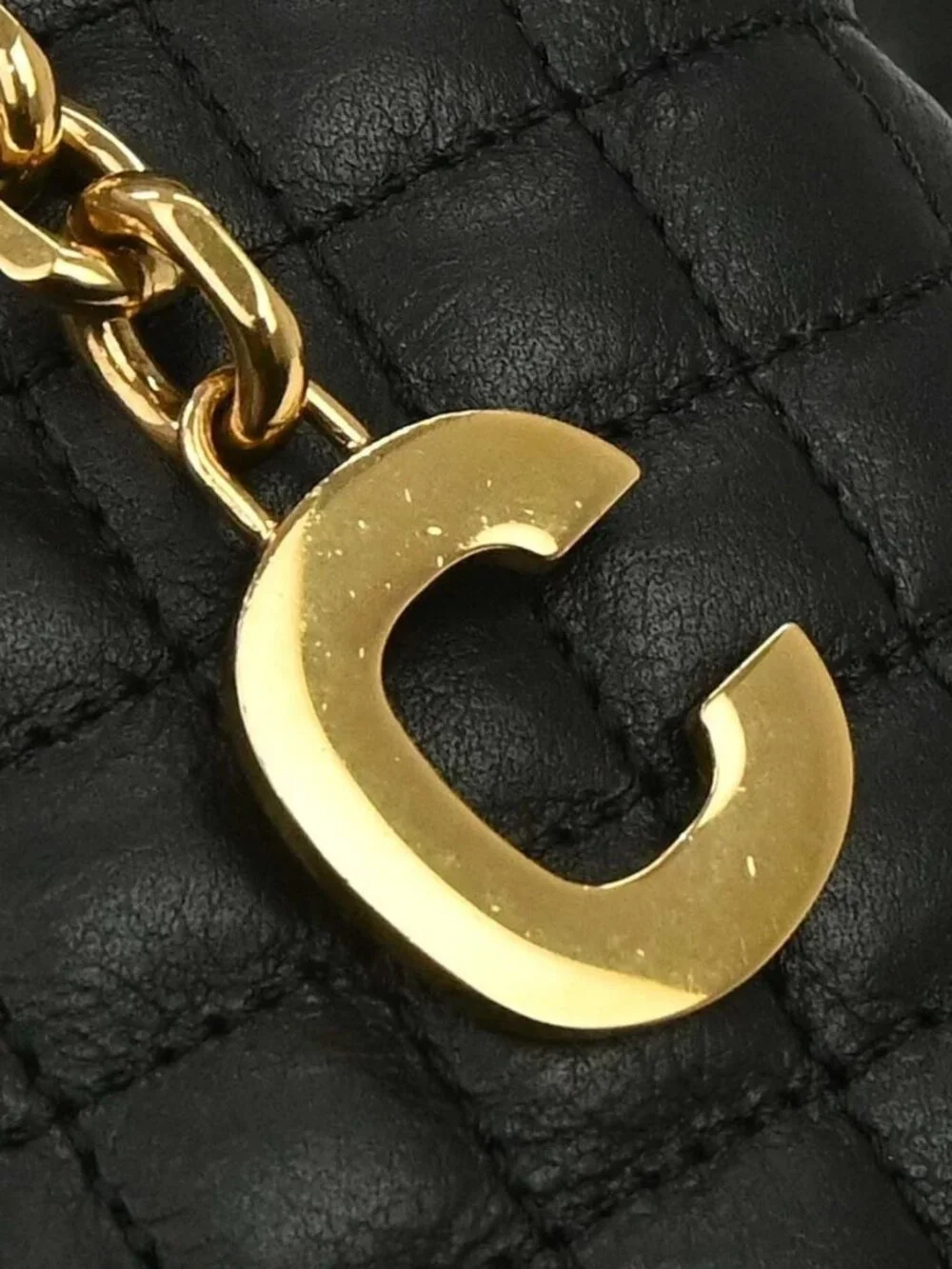 Celine Black Leather